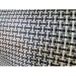 Гибридная углеродно-кевларовая ткань twilll 165g/m2 Гибридная углеродно-кевларовая ткань twilll 165g/m2